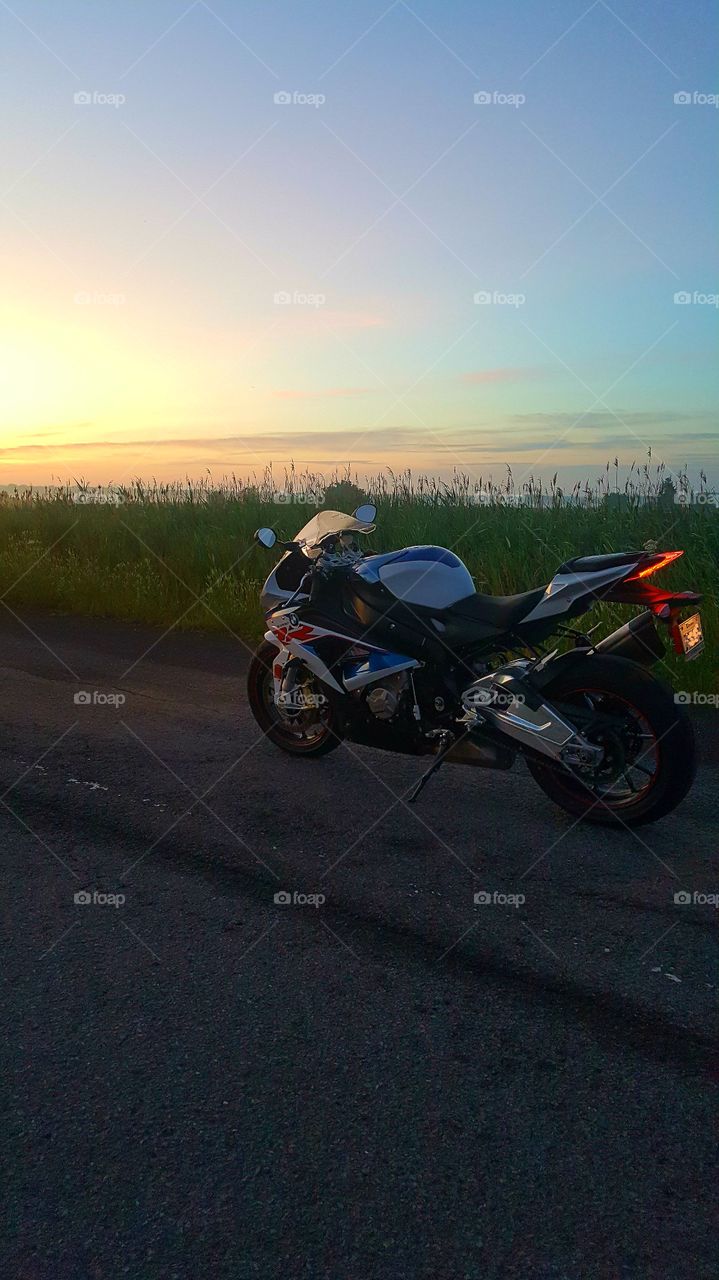 early morning ride