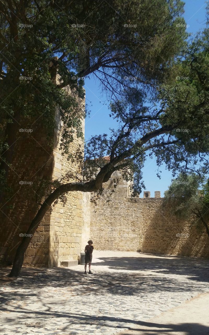 Visiting Lisbon's castle