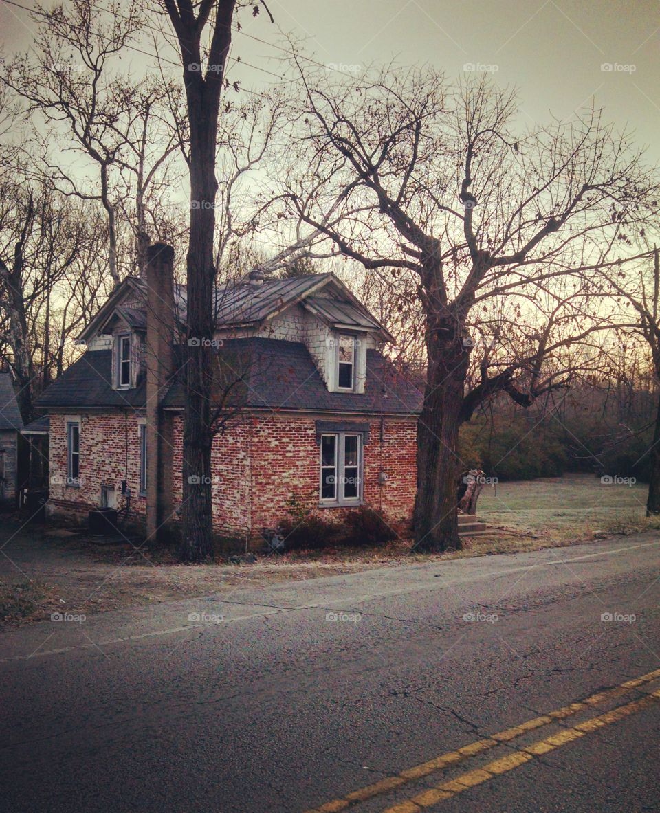 Old House at Morning