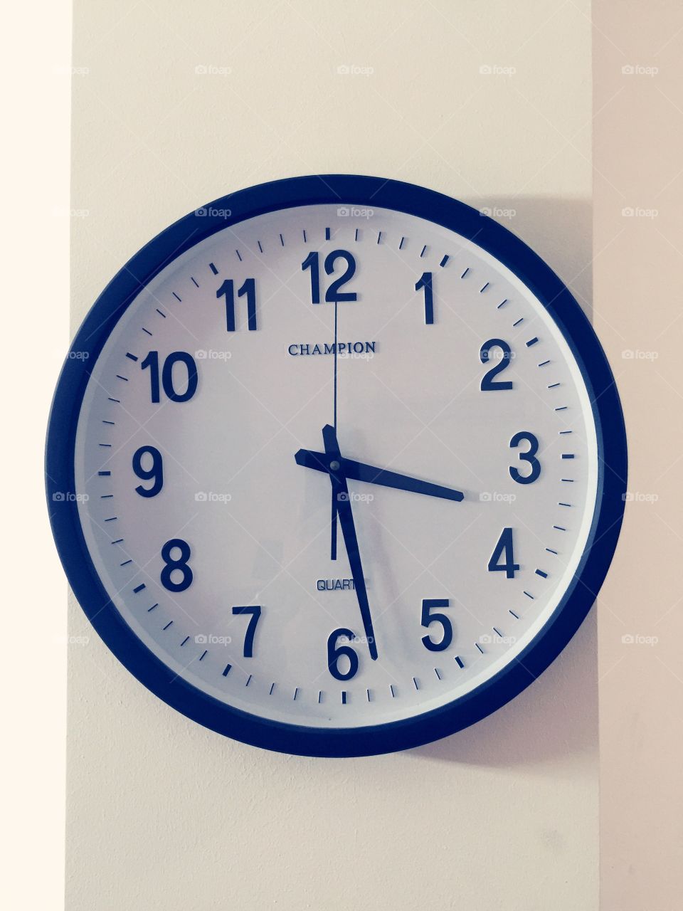 Time goes on. Wall clock