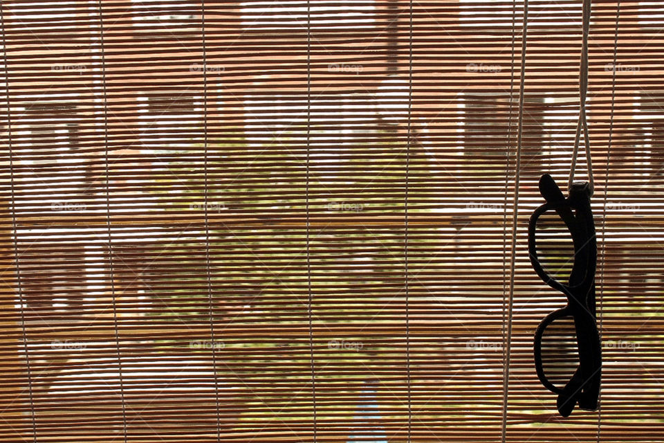 glasses tree window houses by barkai