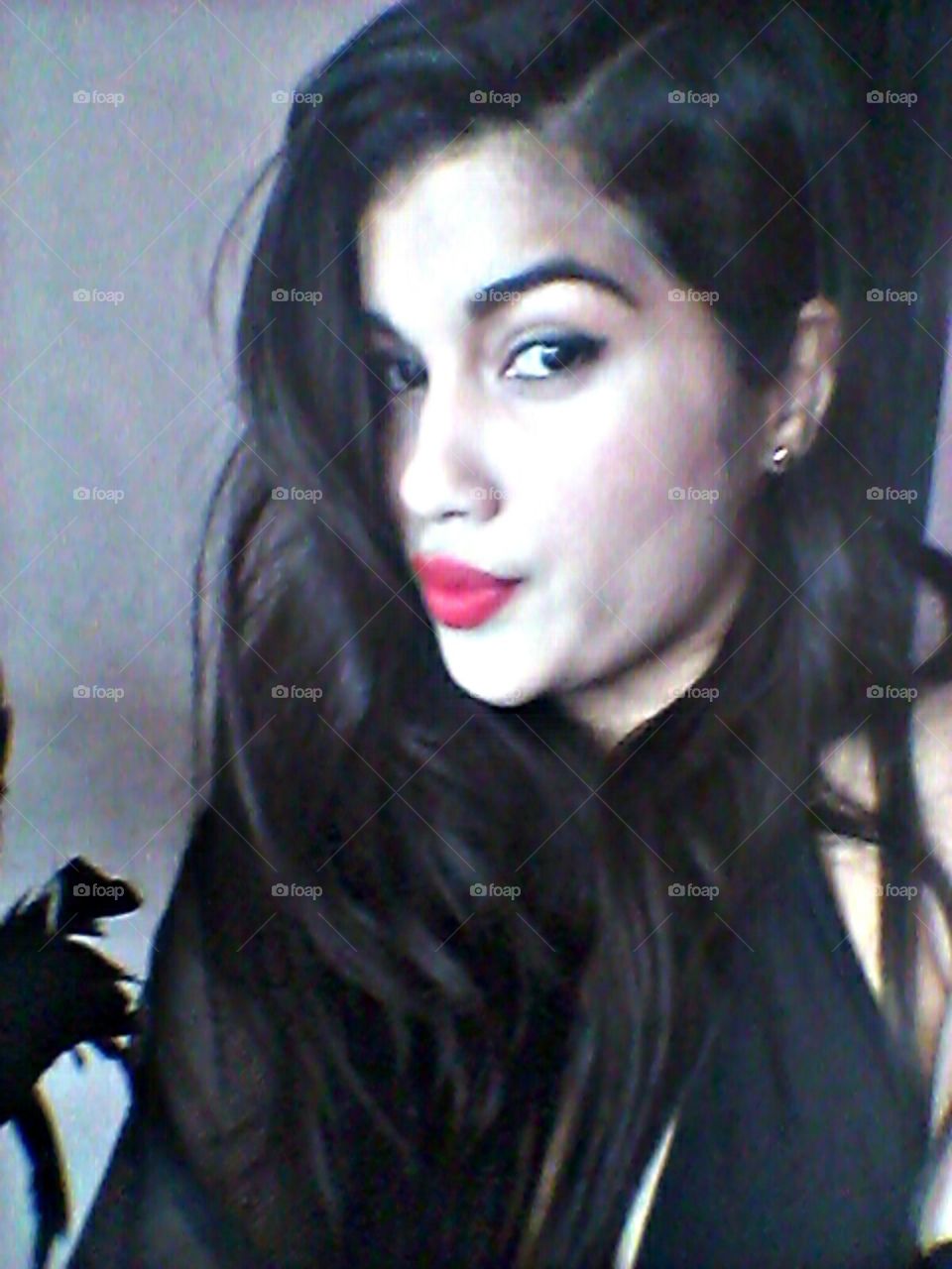 red lips