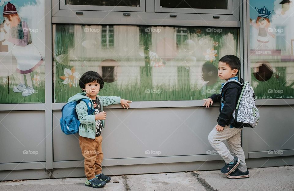 Child, Family, Boy, People, School