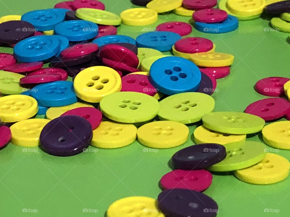 Colorful Buttons for many creative things