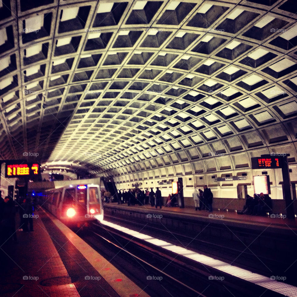 Cool metro station in DC