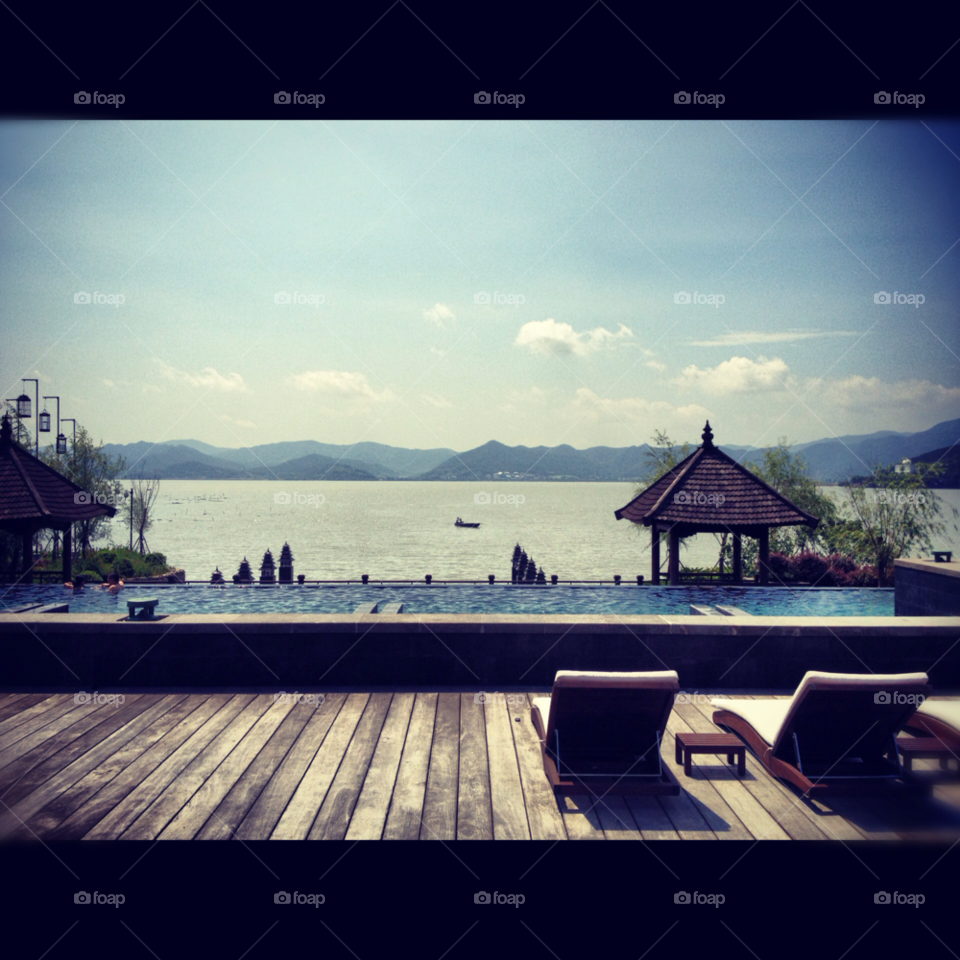 lake pool resort park hyatt by KengPP