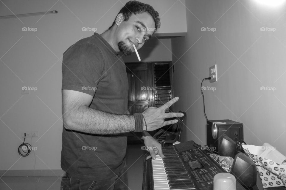 having fun with the keyboard