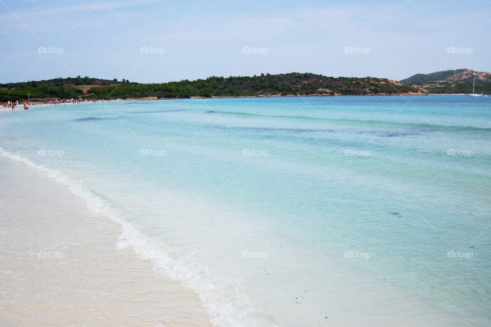 Sardinian beach