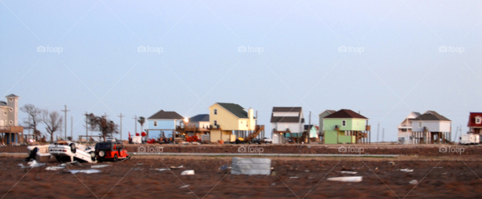 beach storm destruction hurricane by lightanddrawing