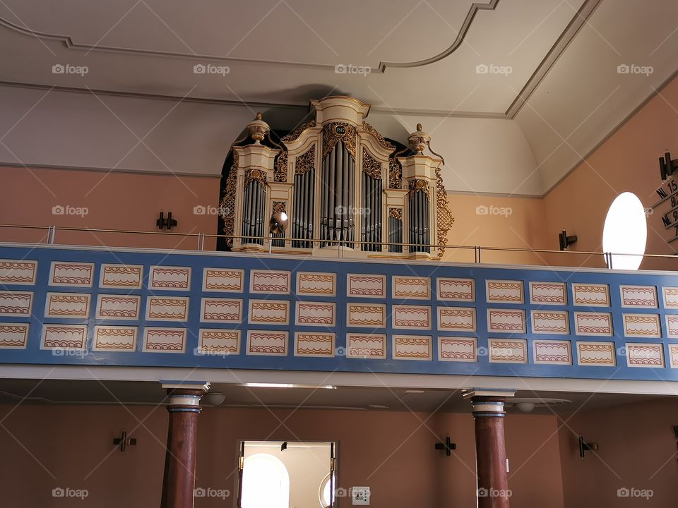 Orgel in der alten Kirche