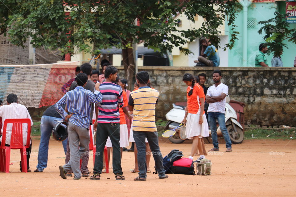 People, Man, Child, Competition, School