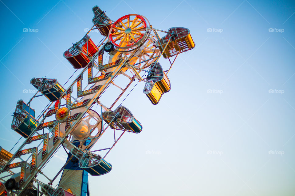 Zipper Ride at the Carnival