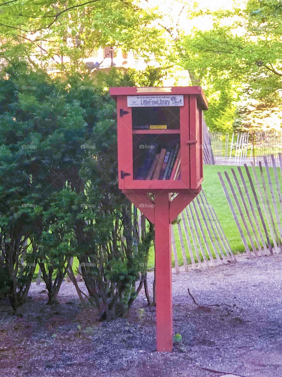 Little free library. Lovely 