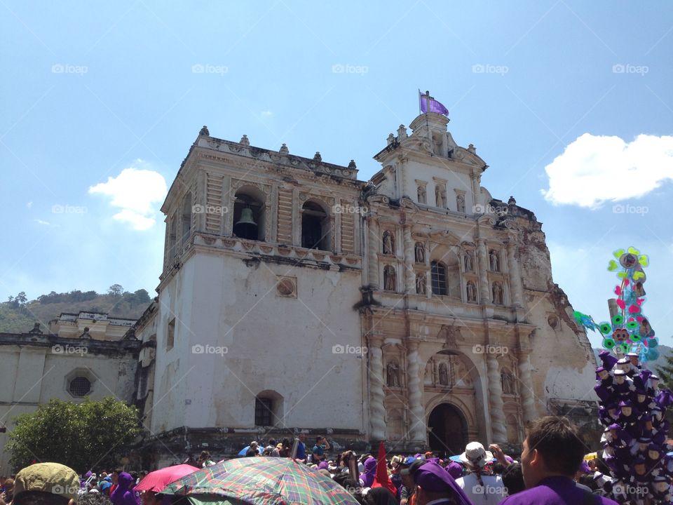 Biggest church in Guatemala 