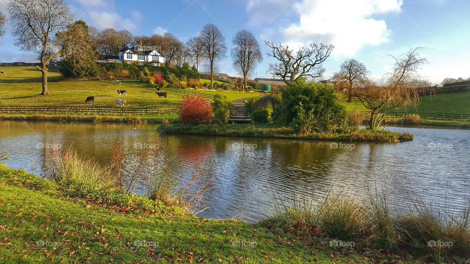 English country scene