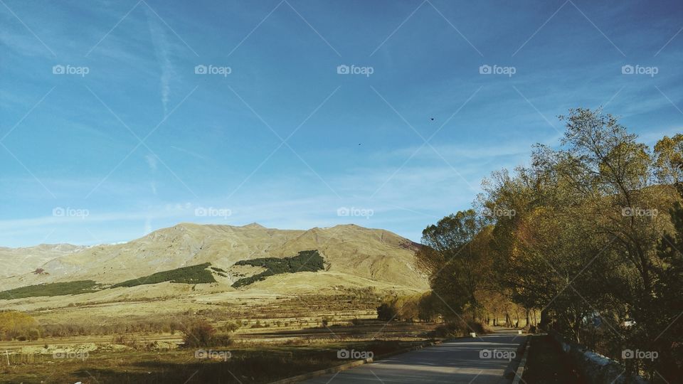 Panoramic View of Gramozi Mountain
