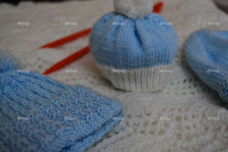 Knitted beanies 