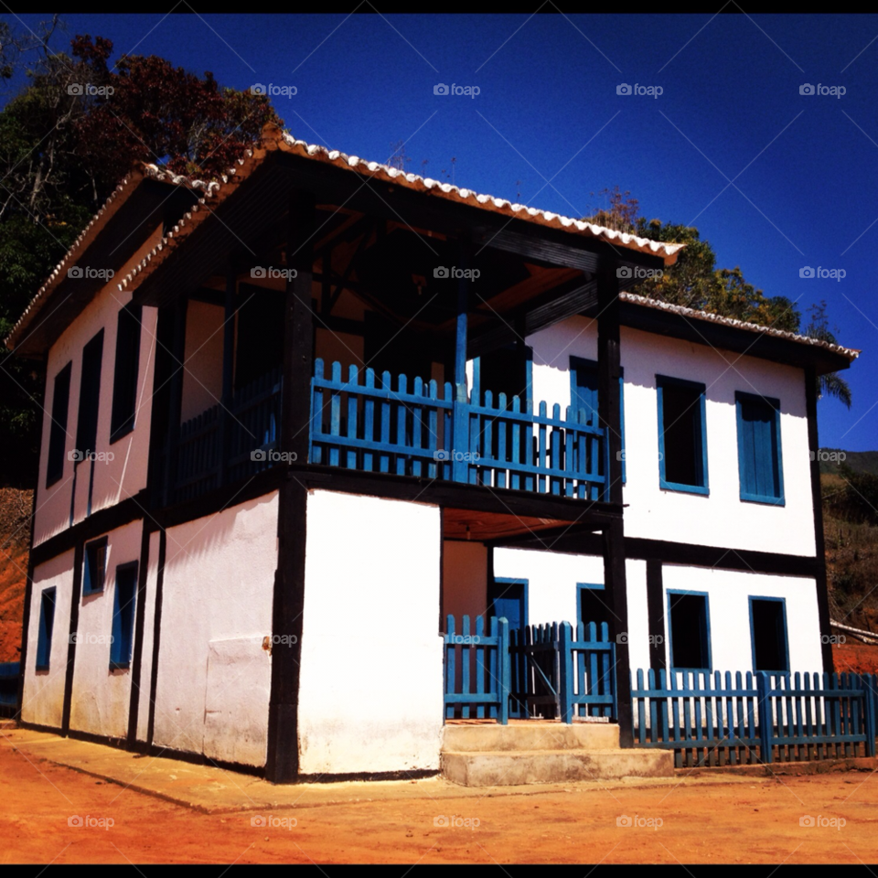 antique brazilian farm house built in the 19th century minas gerais - brazil by luizfranklin