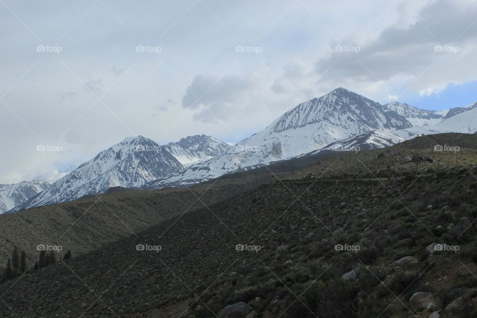 California's Sierra Nevada mountain range