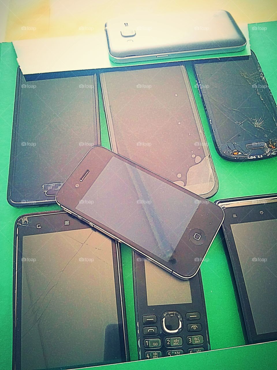 various smartphones