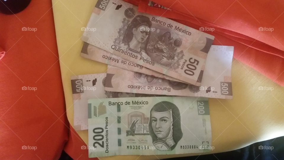 pesos. mexican money