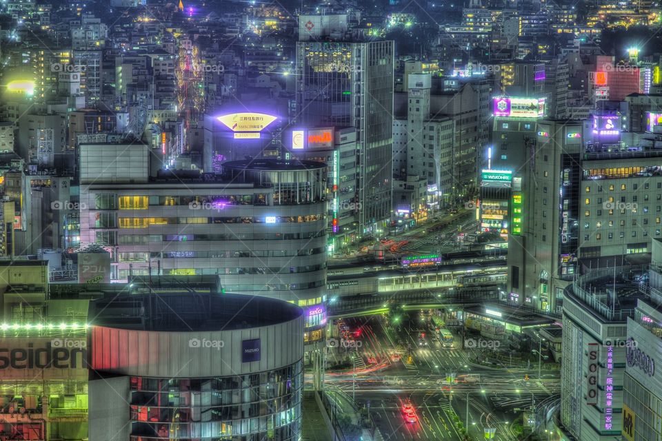 Kobe night view