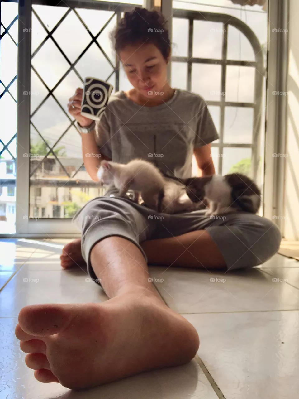 “La ama de los gatitos”