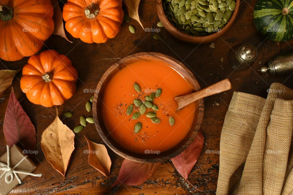 Pumpkin soup 