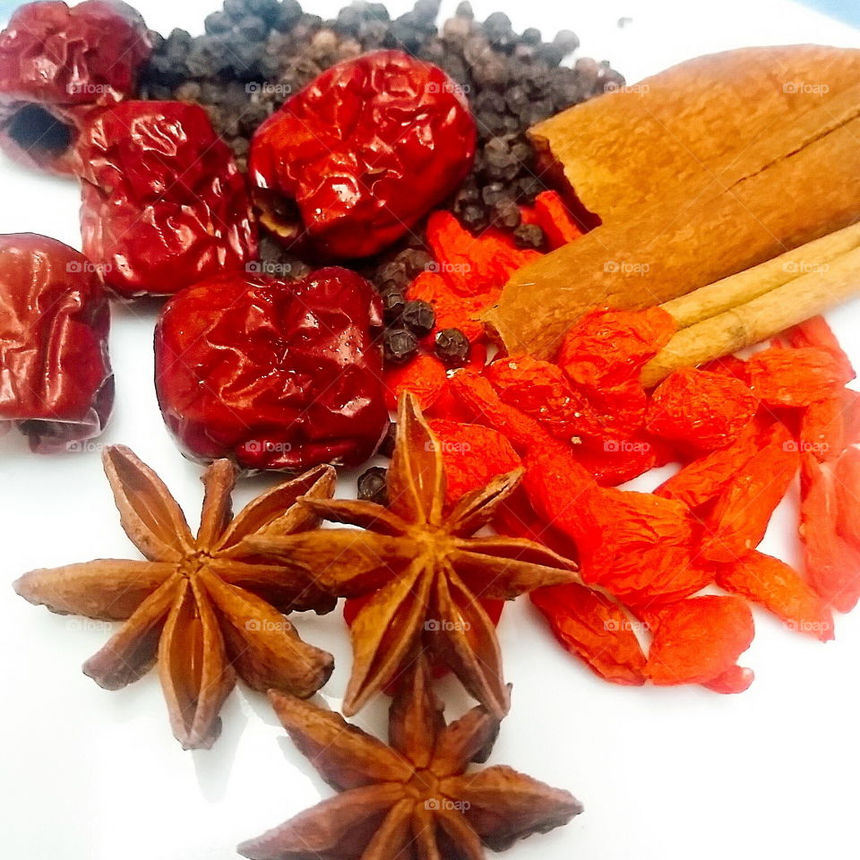 ingredients for chinesefood