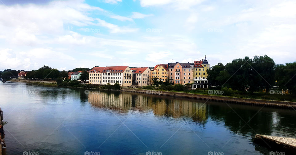 Regensburg,  Donau River