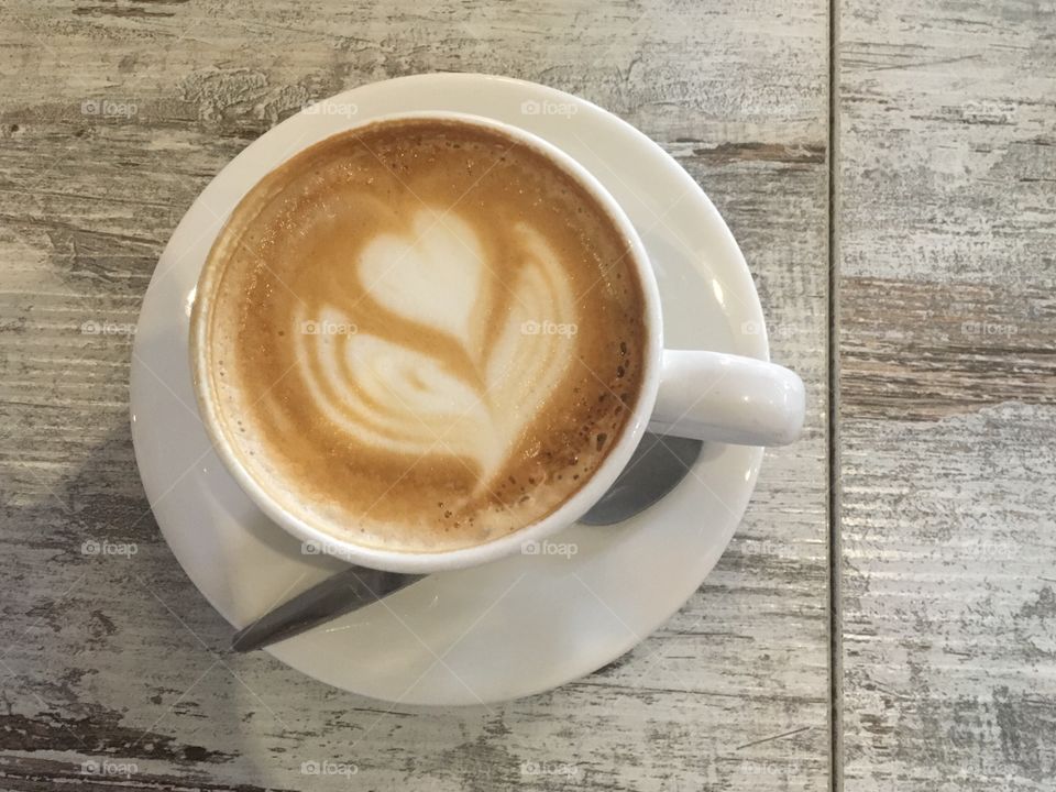 Coffee with a heart