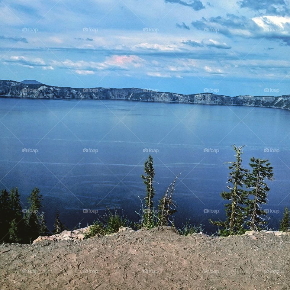 Crater Lake. Husband and I went on a weekend vacation, too pretty to pass up!