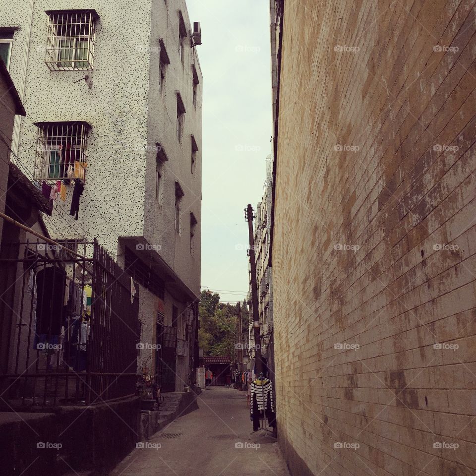 Street, City, Architecture, No Person, Alley