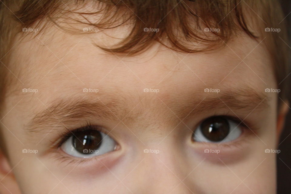The eyes of innocence.