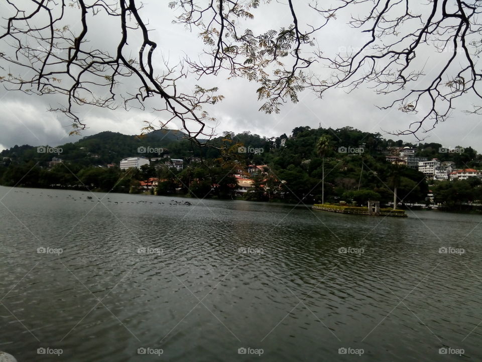 Lake in Srilanka