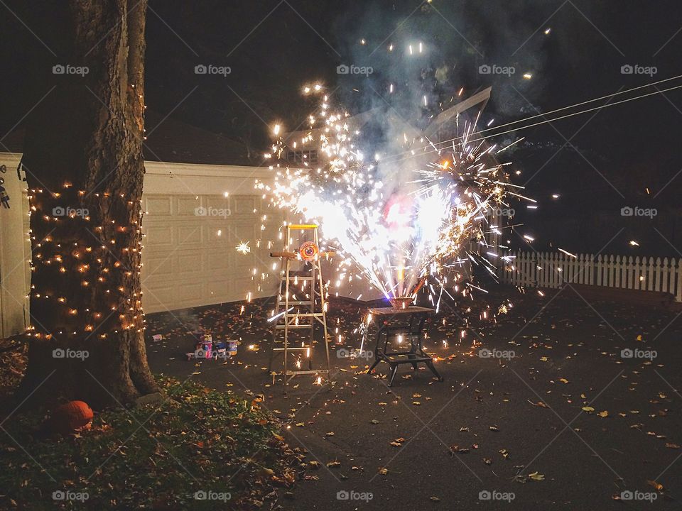 Guy Fawkes Night in Connecticut...