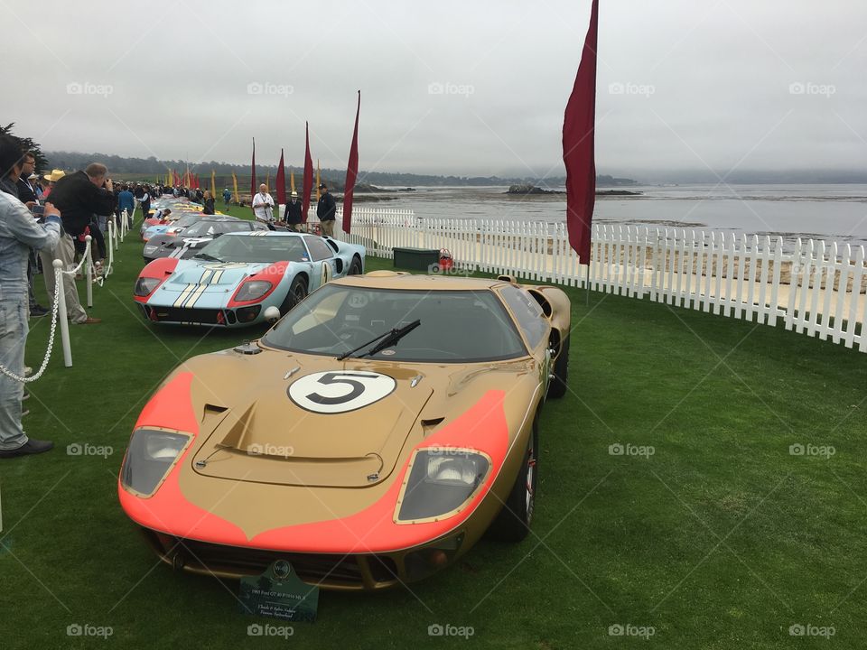 Pebble Beach Concours 2016 Ford GT40 Racecars