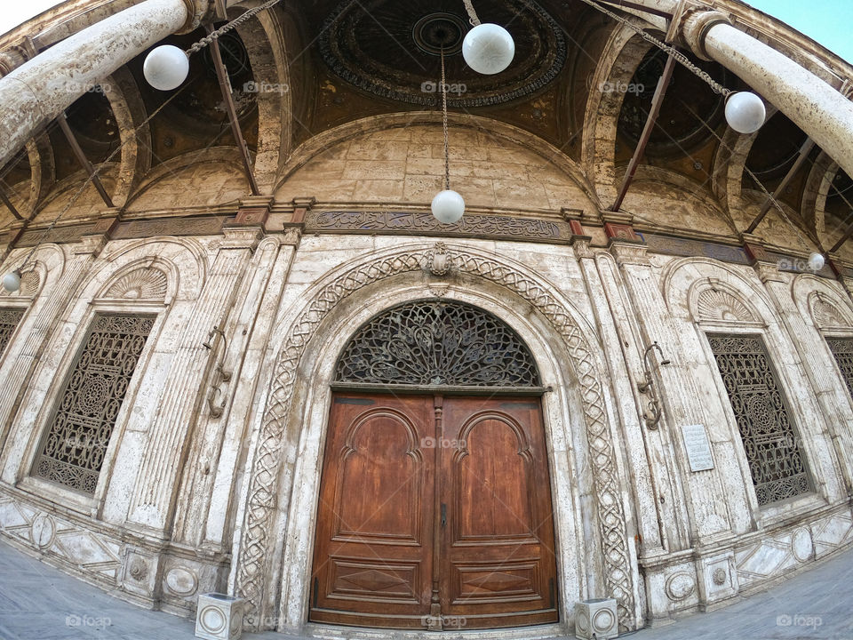 The Mohammad Ali Mosque at Citadel of Kairo Egypt
