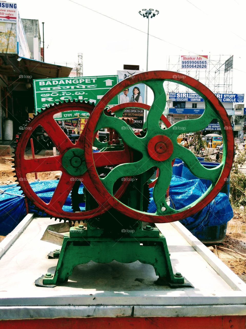 sugarcane juice removing machine