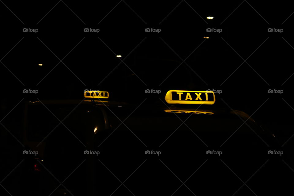 German Taxi Symbol