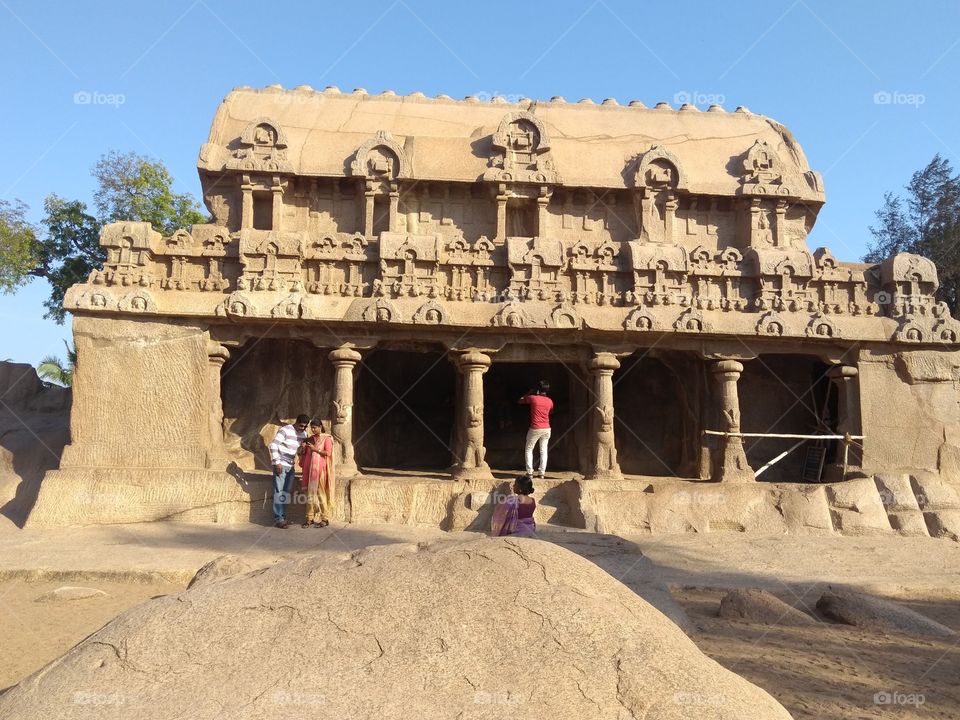 Pancha Pandava rathas: history of Tamil Nadu