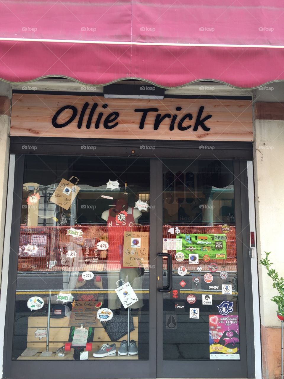 Ollie trick shop 