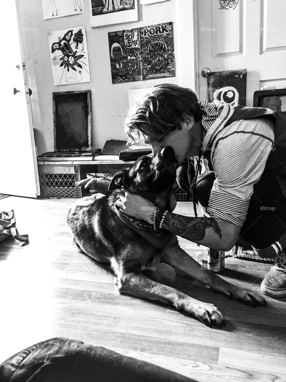 Krishock . Black and white series I'm working on