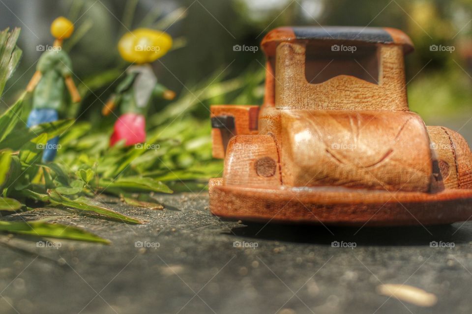 Miniatur Car of wood