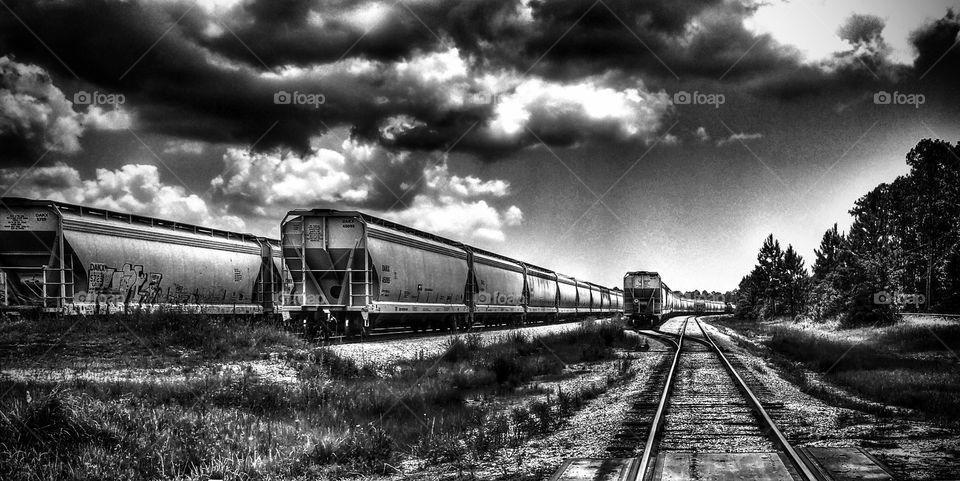 Railway, Train, Locomotive, Railroad Track, Transportation System