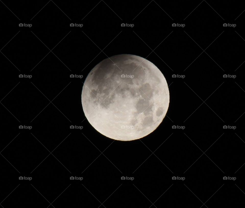 Lunar moon eclipse 