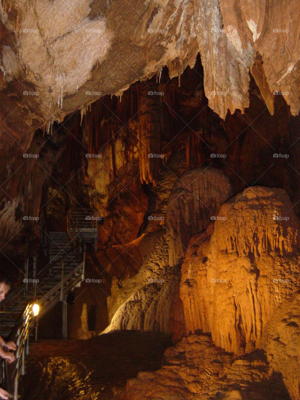 inside cave