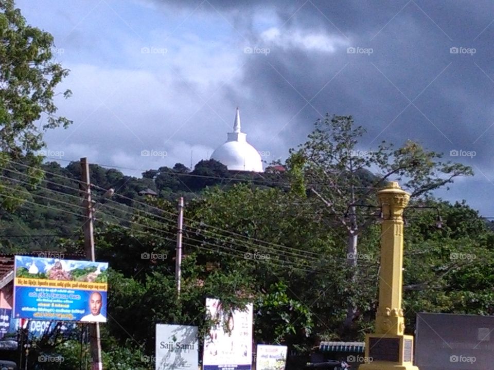 Temple on a mountain