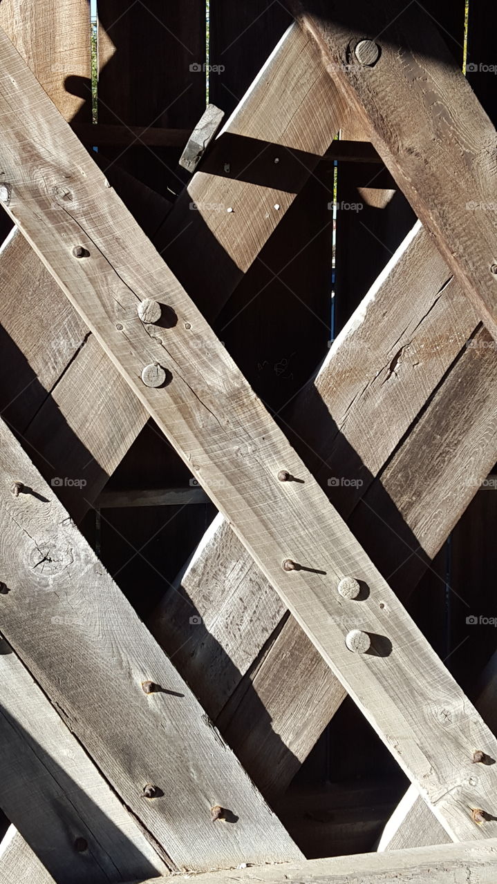 Covered Bridge Shadows