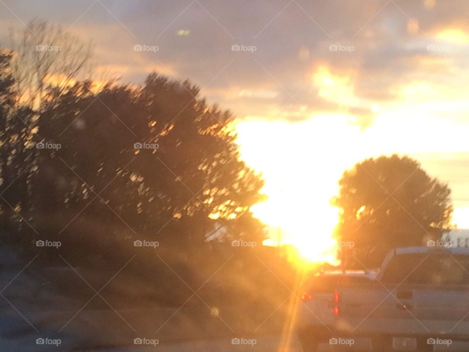 Sunset in Louisville